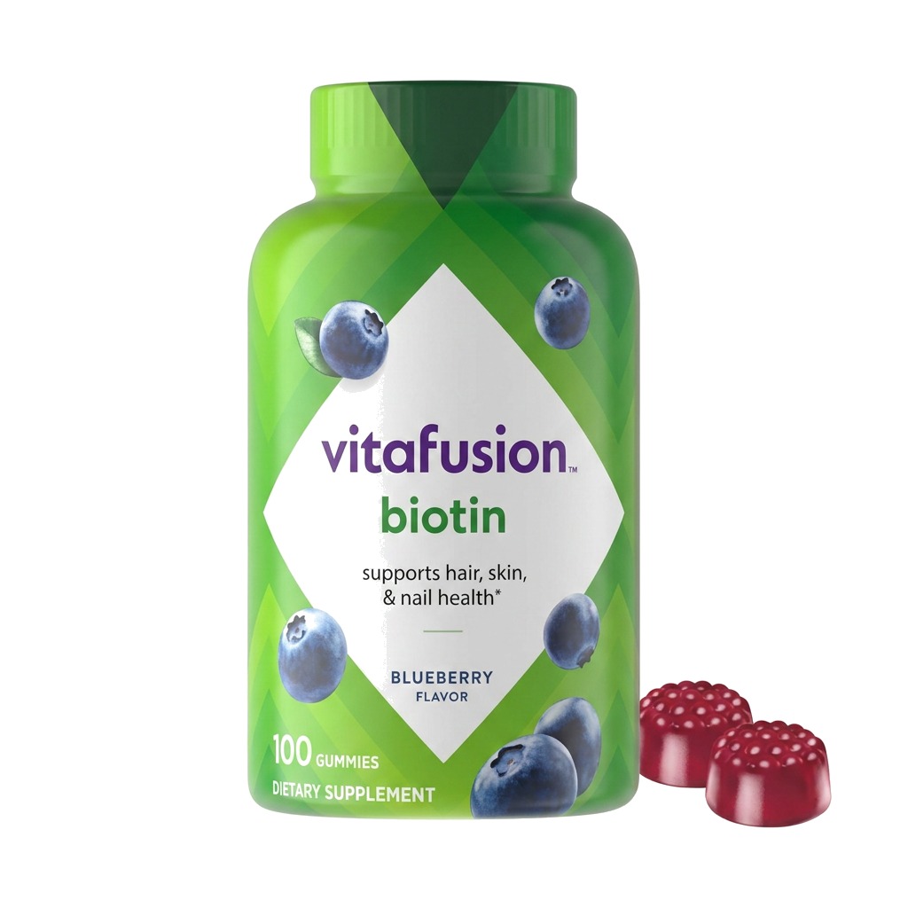 强效生物素软糖 (Vitafusion 参考)