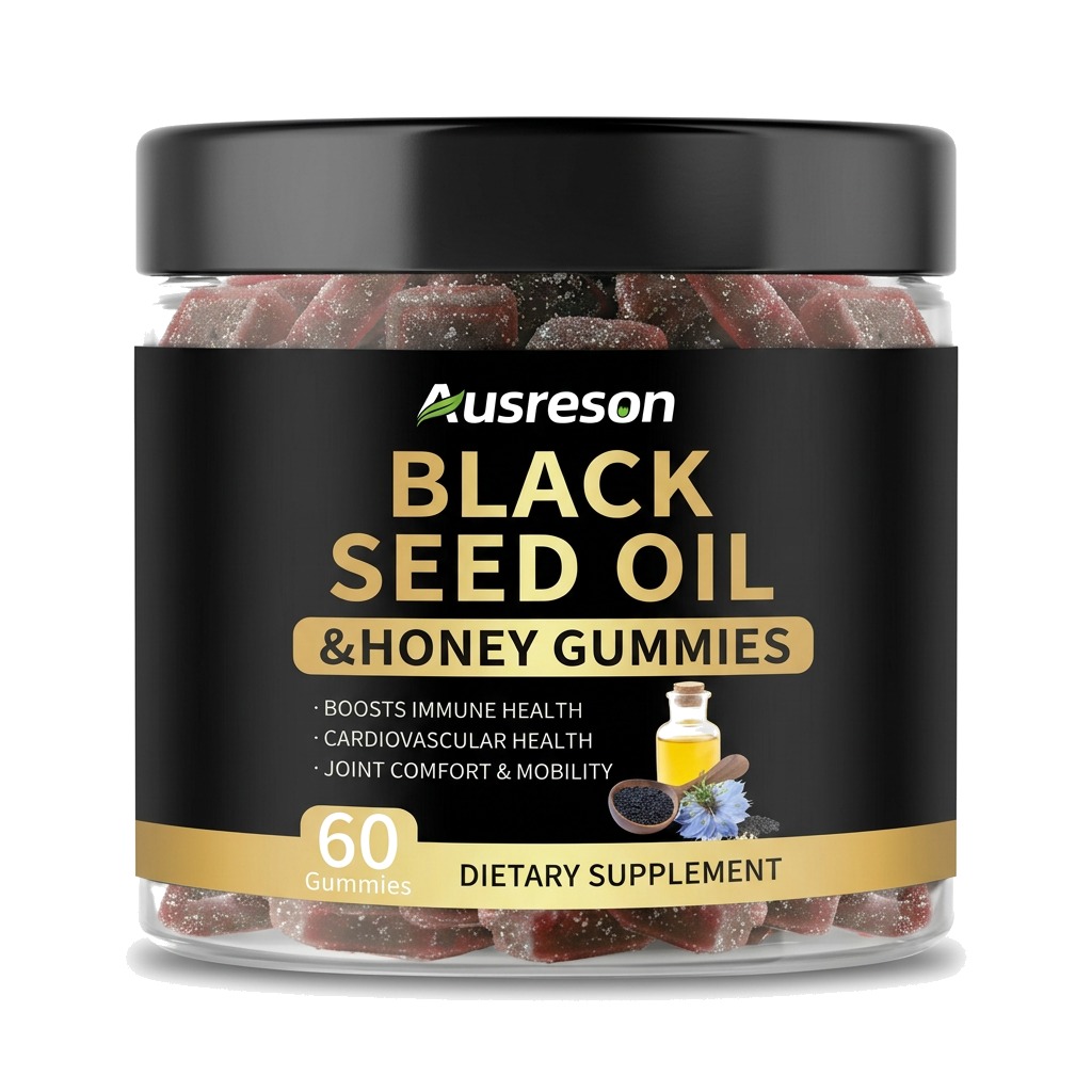 Ausreson 黑籽油 + 蜂蜜软糖 1500mg